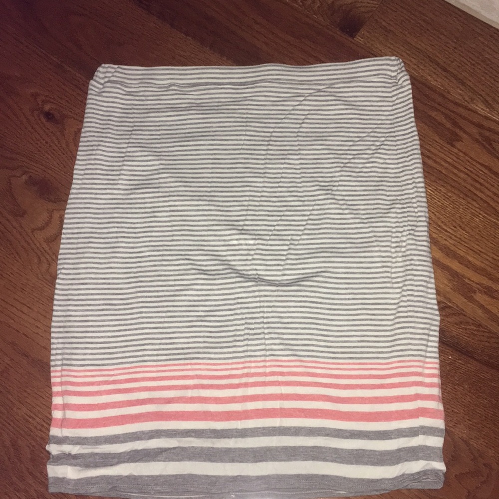Max Studio striped pencil skirt